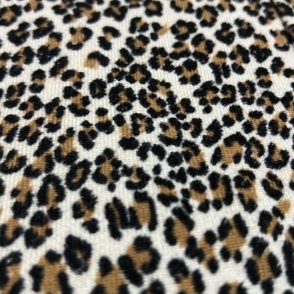 Girls Size 10 Leopard Print Dress, Soft Stretchy - Picture 3 of 5